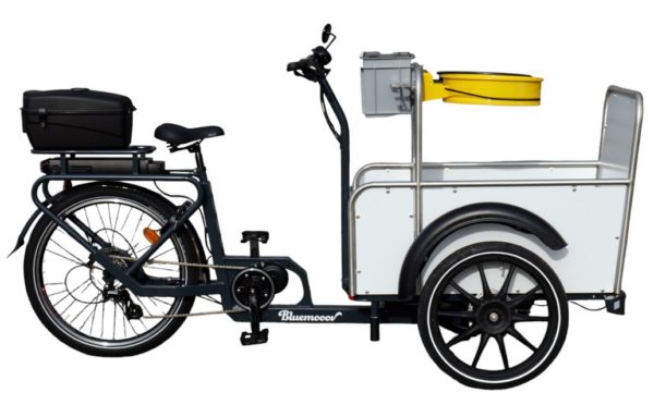 Vélo cargo triporteur à assistance électrique, Ketch Cleen 135