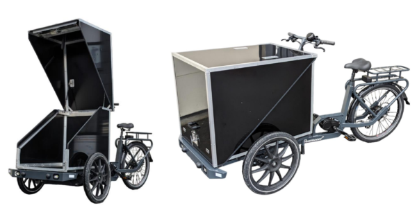 Vélo cargo triporteur à assistance électrique, Ketch Delivery