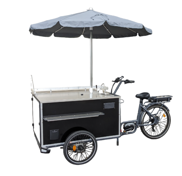 Vélo cargo triporteur à assistance électrique, Clipper Food