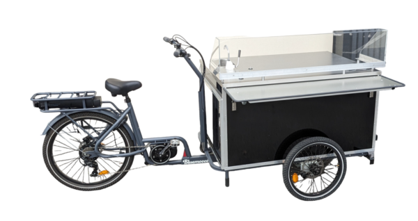 Vélo cargo triporteur à assistance électrique, Clipper Food