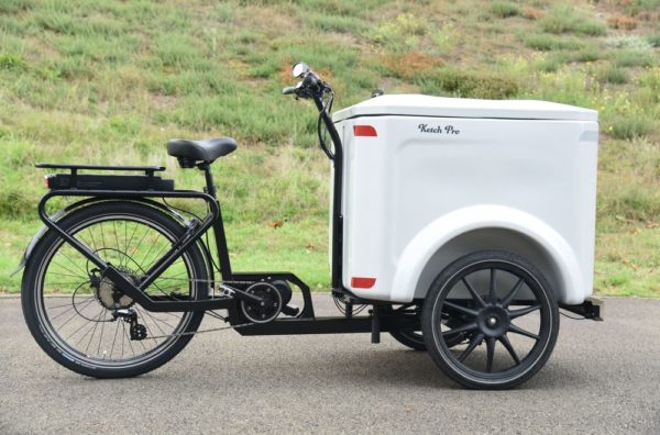 Vélo cargo triporteur à assistance électrique, Ketch Pro 135