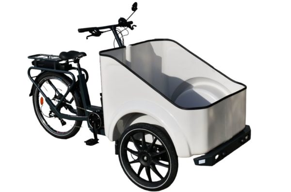 Vélo cargo triporteur à assistance électrique, Ketch Multi 135