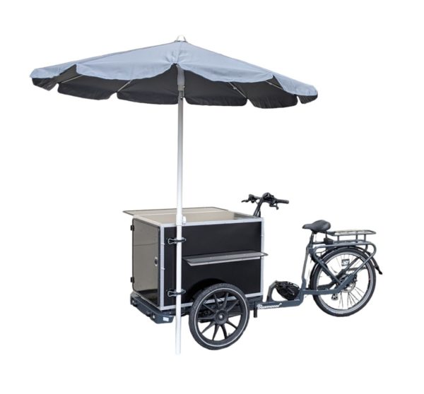 Vélo cargo triporteur à assistance électrique, Ketch Stand