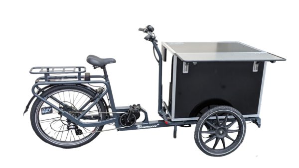 Vélo cargo triporteur à assistance électrique, Ketch Stand