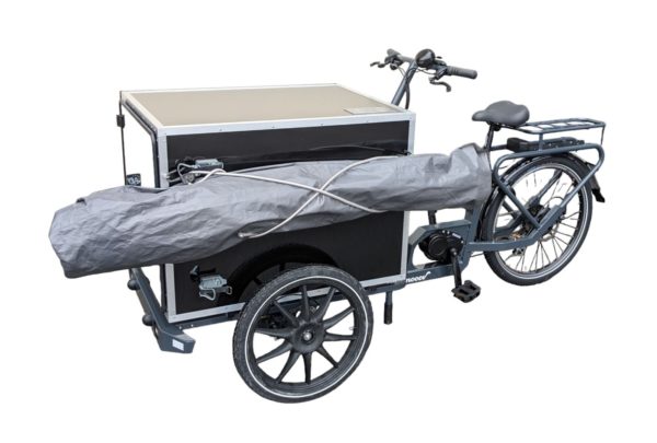 Vélo cargo triporteur à assistance électrique, Ketch Stand