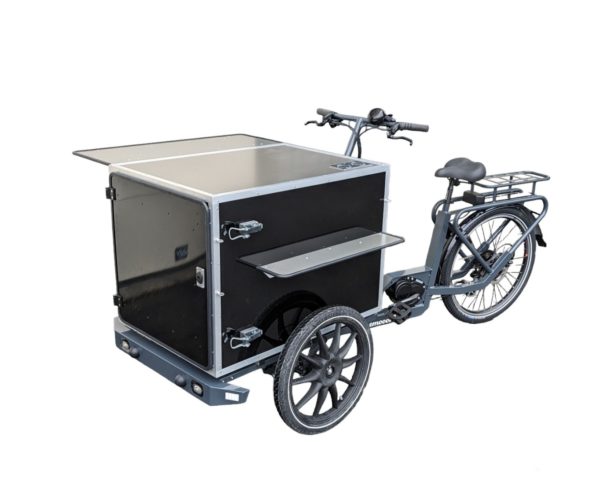 Vélo cargo triporteur à assistance électrique, Ketch Stand