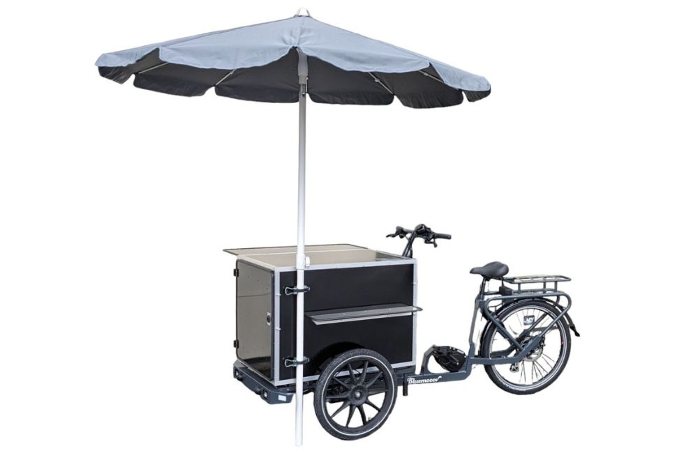 Vélo cargo triporteur à assistance électrique, Ketch Stand