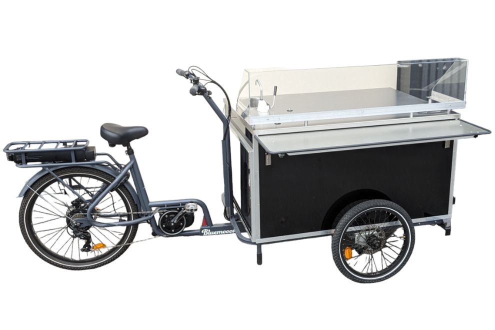 Vélo cargo triporteur à assistance électrique, Clipper Food