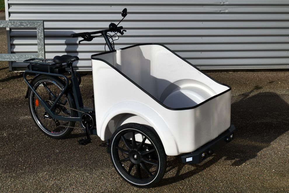 Vélo cargo triporteur à assistance électrique, Ketch Multi 135