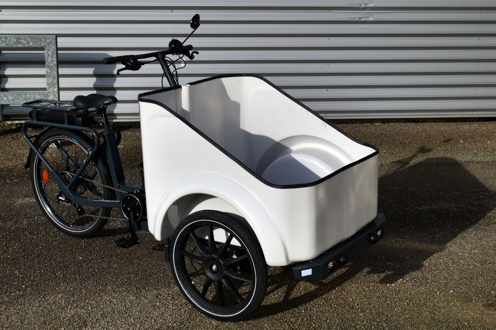 Vélo cargo triporteur à assistance électrique, Ketch Multi 135