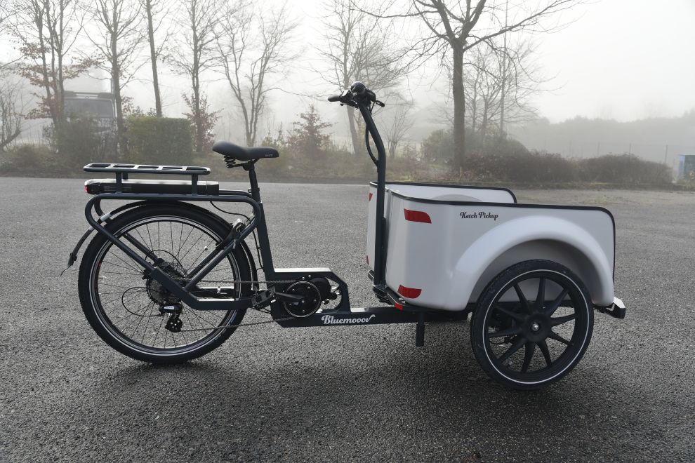 Vélo cargo triporteur à assistance électrique, Ketch Pickup 135