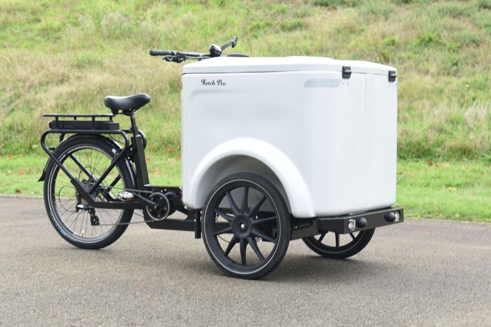 Vélo cargo triporteur à assistance électrique, Ketch Pro 135